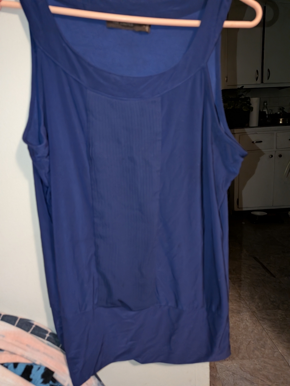 The Limited Royal Blue Sleeveless Tank Top